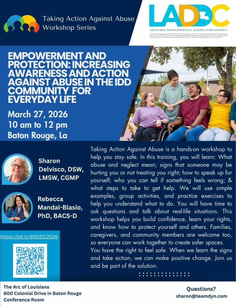 Empowerment and Protection Training Opportunity