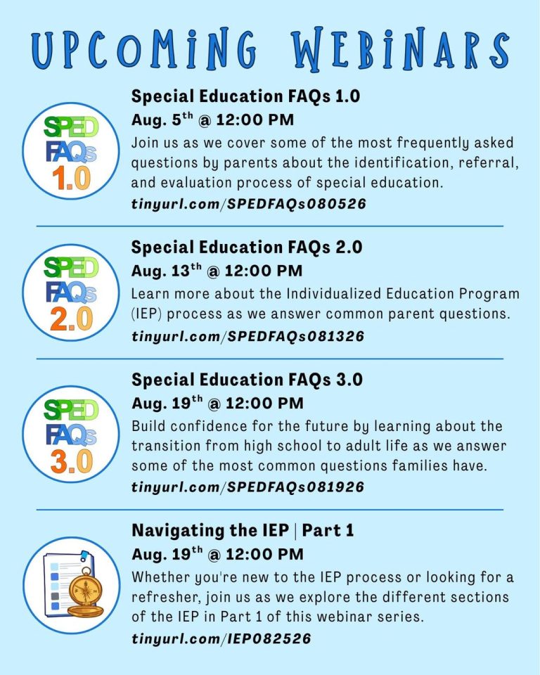 Upcoming Webinars